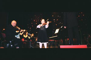 Veriko's debut concerto with Mersin Chamber Orchestra at age of five